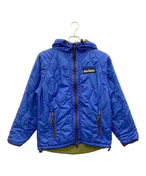 WILD THINGS（ワイルドシングス）WILD THINGS (ワイルドシングス) beaver (ビーバー) リバーシブルジャケット グリーン×ブルー サイズ:Sの古着・服飾アイテム