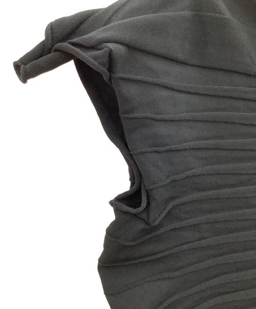 PLEATS PLEASE（プリーツプリーズ）PLEATS PLEASE (プリーツプリーズ) 薄手ニット ブラック サイズ:−の古着・服飾アイテム