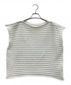 PLEATS PLEASEプリーツプリーズ）の古着「薄手ニット」｜ホワイト