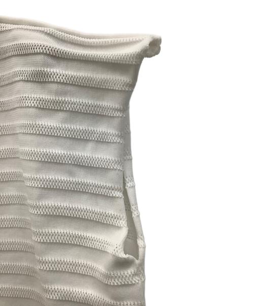 PLEATS PLEASE（プリーツプリーズ）PLEATS PLEASE (プリーツプリーズ) 薄手ニット ホワイト サイズ:−の古着・服飾アイテム