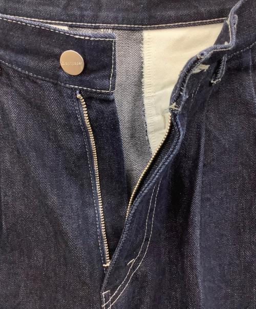 Graphpaper（グラフペーパー）Graphpaper (グラフペーパー) Selvage Denim Two Tuck Pants/Rigid インディゴ サイズ:1の古着・服飾アイテム