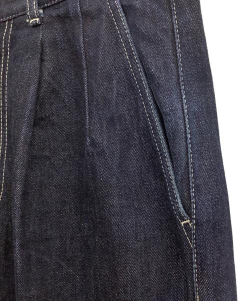 Graphpaper（グラフペーパー）Graphpaper (グラフペーパー) Selvage Denim Two Tuck Pants/Rigid インディゴ サイズ:1の古着・服飾アイテム