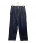 Graphpaper（グラフペーパー）の古着「Selvage Denim Two Tuck Pants/Rigid」｜インディゴ