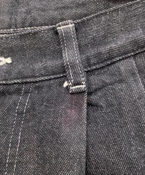 Graphpaper（グラフペーパー）Graphpaper (グラフペーパー) COLORFAST DENIM TWO TUCK PANTS インディゴ サイズ:1の古着・服飾アイテム