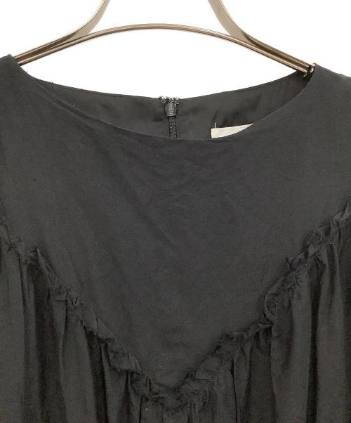 MAISON DE REEFUR（メゾン ド リーファー）MAISON DE REEFUR (メゾン ド リーファー) ノースリーブ・キャミソールワンピース ブラック サイズ:38の古着・服飾アイテム