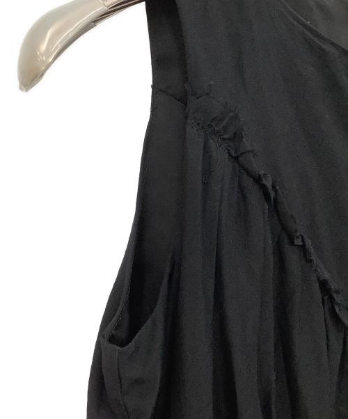 MAISON DE REEFUR（メゾン ド リーファー）MAISON DE REEFUR (メゾン ド リーファー) ノースリーブ・キャミソールワンピース ブラック サイズ:38の古着・服飾アイテム