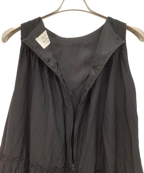 MAISON DE REEFUR（メゾン ド リーファー）MAISON DE REEFUR (メゾン ド リーファー) ノースリーブ・キャミソールワンピース ブラック サイズ:38の古着・服飾アイテム