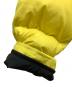 中古・古着 THE NORTH FACE (ザ ノース フェイス) ダウンジャケット ブラック×イエロー サイズ:L：20000円