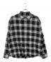 X-LARGE（エクストララージ）の古着「長袖シャツ」｜ホワイト×ブラック
