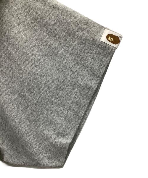 A BATHING APE（ア ベイシング エイプ）A BATHING APE (ア ベイシング エイプ) 半袖Tシャツ グレー サイズ:Lの古着・服飾アイテム