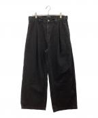 MISSING MANICミッシングマニック）の古着「ブラックデニム」｜ブラック