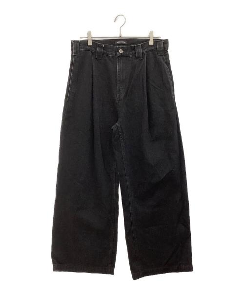 MISSING MANIC（ミッシングマニック）MISSING MANIC (ミッシングマニック) ブラックデニム ブラック サイズ:−の古着・服飾アイテム