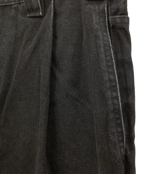 MISSING MANIC（ミッシングマニック）MISSING MANIC (ミッシングマニック) ブラックデニム ブラック サイズ:−の古着・服飾アイテム