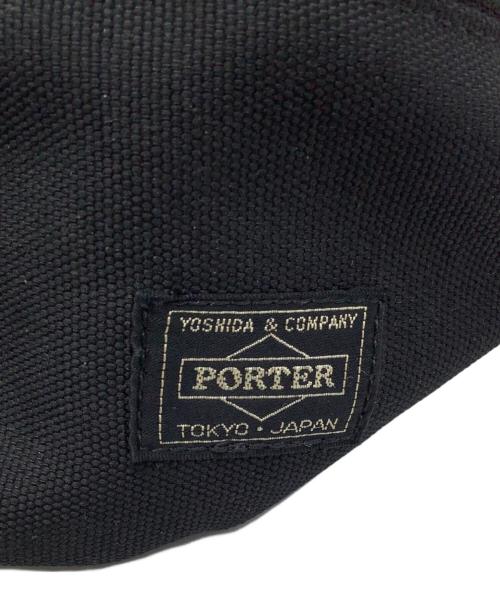 PORTER（ポーター）PORTER (ポーター) stussy (ステューシー) ウエストバッグ ブラック サイズ:−の古着・服飾アイテム