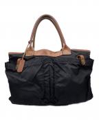 Felisiフェリージ）の古着「ハンドバッグ」｜ブラウン×ブラック