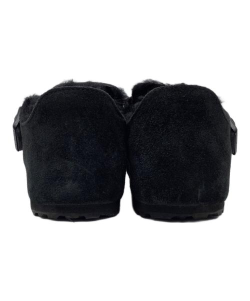 BIRKENSTOCK（ビルケンシュトック）BIRKENSTOCK (ビルケンシュトック) スウェードスリッポン ブラック サイズ:25の古着・服飾アイテム