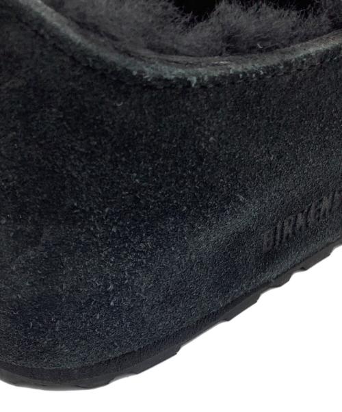 BIRKENSTOCK（ビルケンシュトック）BIRKENSTOCK (ビルケンシュトック) スウェードスリッポン ブラック サイズ:25の古着・服飾アイテム