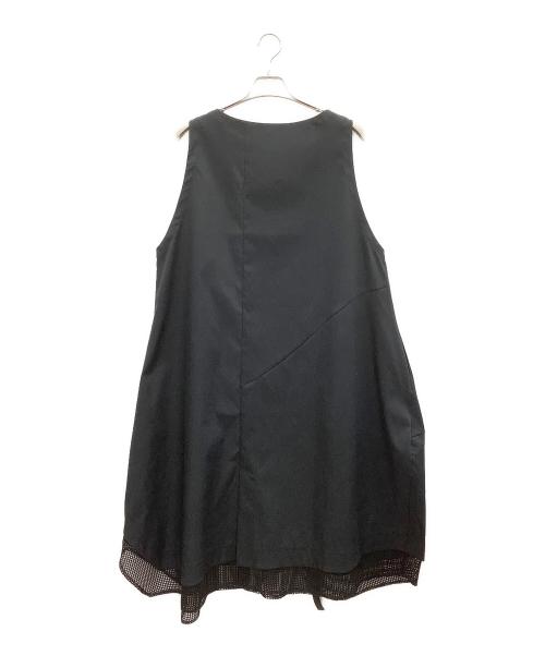 芽風（メフウ）芽風 (メフウ) ノースリーブ・キャミソールワンピース ブラック サイズ:38の古着・服飾アイテム