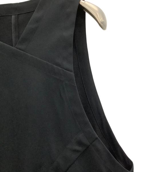芽風（メフウ）芽風 (メフウ) ノースリーブ・キャミソールワンピース ブラック サイズ:38の古着・服飾アイテム