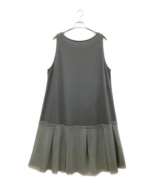 芽風（メフウ）芽風 (メフウ) ノースリーブ・キャミソールワンピース グレー サイズ:75の古着・服飾アイテム