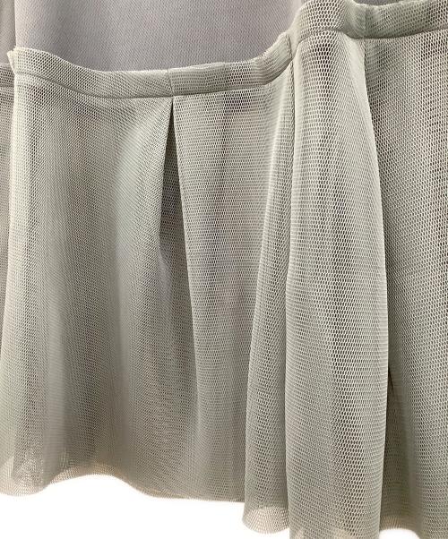 芽風（メフウ）芽風 (メフウ) ノースリーブ・キャミソールワンピース グレー サイズ:75の古着・服飾アイテム