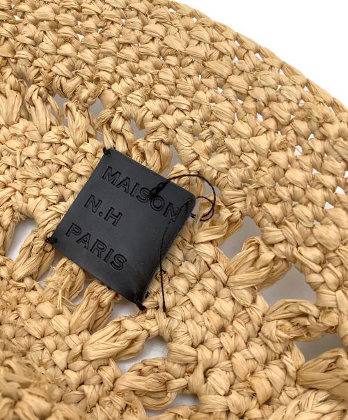 MAISON N.H PARIS（メゾン・エヌ・アッシュ・パリ）MAISON N.H PARIS (メゾン・エヌ・アッシュ・パリ) ハンドバッグ ナチュラル サイズ:−の古着・服飾アイテム