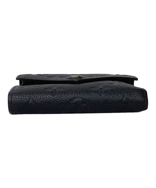 LOUIS VUITTON（ルイ ヴィトン）LOUIS VUITTON (ルイ ヴィトン) 3つ折り財布/ポルトフォイユ・ヴィクトリーヌ ブラックの古着・服飾アイテム