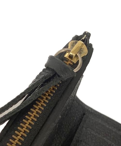 LOUIS VUITTON（ルイ ヴィトン）LOUIS VUITTON (ルイ ヴィトン) 3つ折り財布/ポルトフォイユ・ヴィクトリーヌ ブラックの古着・服飾アイテム