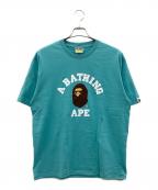 A BATHING APEア ベイシング エイプ）の古着「半袖Tシャツ」｜スカイブルー