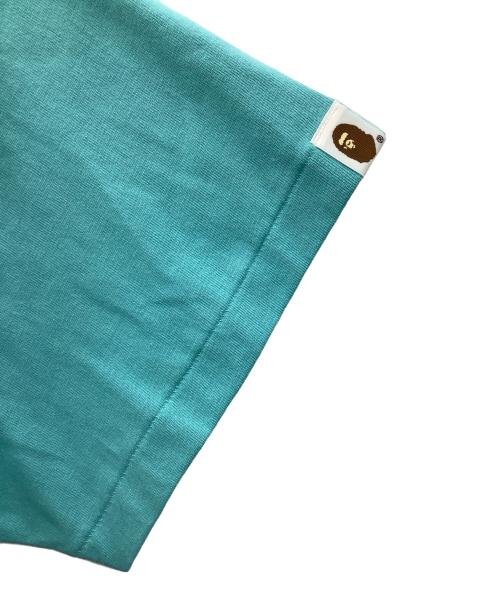 A BATHING APE（ア ベイシング エイプ）A BATHING APE (ア ベイシング エイプ) 半袖Tシャツ スカイブルー サイズ:XLの古着・服飾アイテム