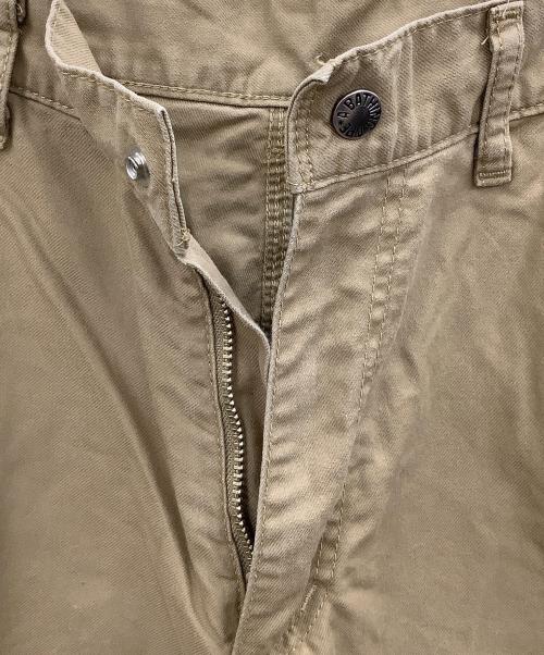 A BATHING APE（ア ベイシング エイプ）A BATHING APE (ア ベイシング エイプ) WIDE FIT 6 POCKET PANTS ベージュ サイズ:Mの古着・服飾アイテム