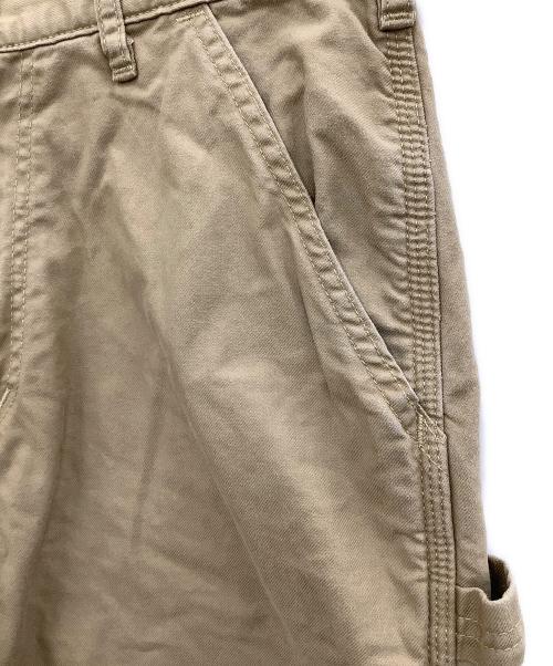 A BATHING APE（ア ベイシング エイプ）A BATHING APE (ア ベイシング エイプ) WIDE FIT 6 POCKET PANTS ベージュ サイズ:Mの古着・服飾アイテム