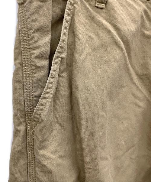 A BATHING APE（ア ベイシング エイプ）A BATHING APE (ア ベイシング エイプ) WIDE FIT 6 POCKET PANTS ベージュ サイズ:Mの古着・服飾アイテム