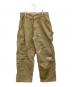 A BATHING APE（ア ベイシング エイプ）の古着「WIDE FIT 6 POCKET PANTS」｜ベージュ