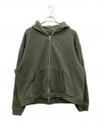 JOURDAN×Travis Scottジョーダン×トラヴィススコット）の古着「ジップパーカー」｜カーキ