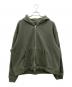 JOURDAN（ジョーダン）の古着「ジップパーカー」｜カーキ