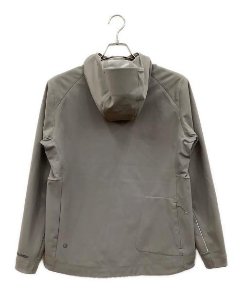 LULULEMON（ルルレモン）LULULEMON (ルルレモン) ジップジャケット グレー サイズ:Lの古着・服飾アイテム
