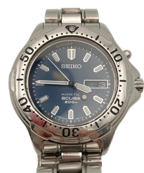 SEIKO（セイコー）SEIKO (セイコー) 腕時計 ネイビーの古着・服飾アイテム