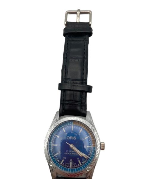 ORIS（オリス）ORIS (オリス) 腕時計 ブルーの古着・服飾アイテム