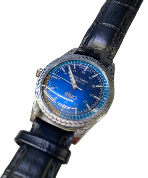 ORIS（オリス）ORIS (オリス) 腕時計 ブルーの古着・服飾アイテム