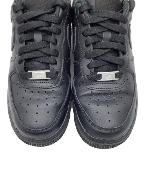 NIKE（ナイキ）NIKE (ナイキ) AIR FORCE 1 ブラック サイズ:24.5の古着・服飾アイテム