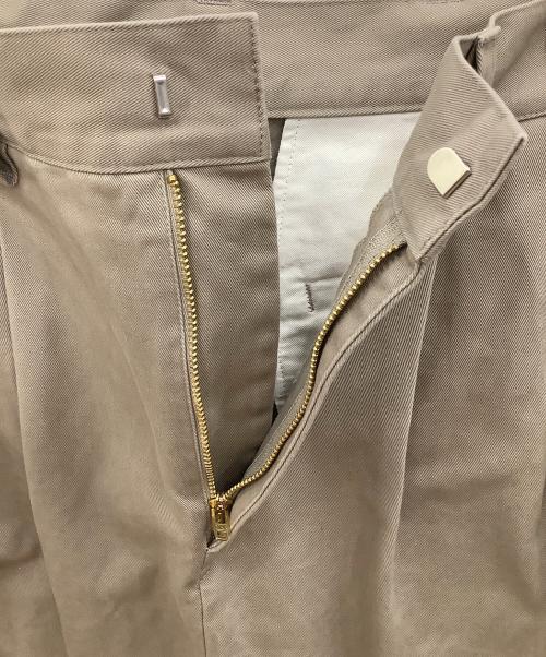 OBIADA（オブラダ）OBIADA (オブラダ) チノ タック スカート ベージュ サイズ:XSの古着・服飾アイテム