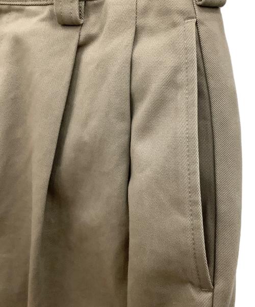 OBIADA（オブラダ）OBIADA (オブラダ) チノ タック スカート ベージュ サイズ:XSの古着・服飾アイテム