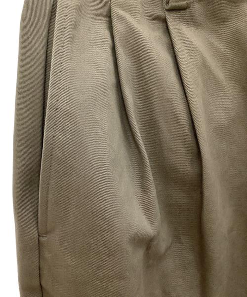 OBIADA（オブラダ）OBIADA (オブラダ) チノ タック スカート ベージュ サイズ:XSの古着・服飾アイテム