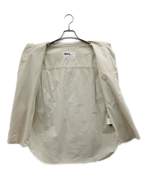 MHL（エムエイチエル）MHL (エムエイチエル) 長袖シャツ ホワイト サイズ:2の古着・服飾アイテム