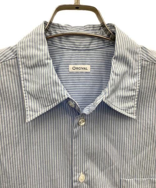 ORCIVAL（オーシバル）ORCIVAL (オーシバル) 長袖シャツ スカイブルー サイズ:1の古着・服飾アイテム