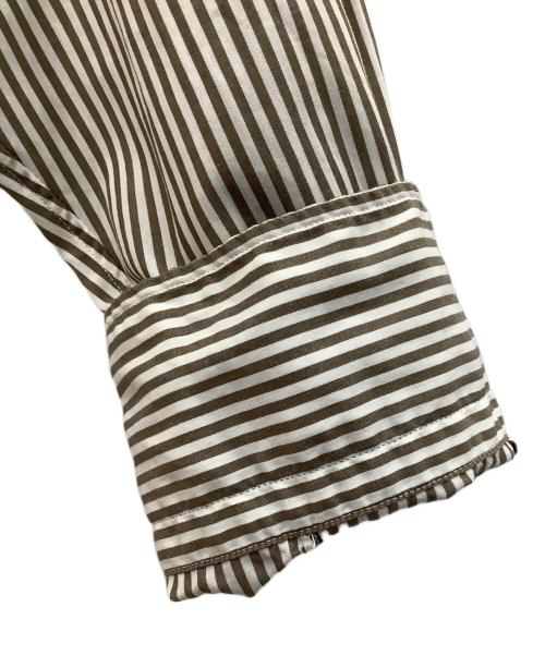 ORCIVAL（オーシバル）ORCIVAL (オーシバル) 長袖シャツ ホワイト×ベージュ サイズ:1の古着・服飾アイテム