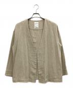 SHENERYシーナリー）の古着「リネンジャケット」｜ベージュ