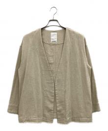 SHENERY（シーナリー）の古着「リネンジャケット」｜ベージュ