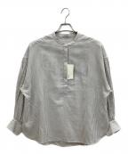 FRAMeWORKフレームワーク）の古着「長袖シャツ」｜グレー×ホワイト